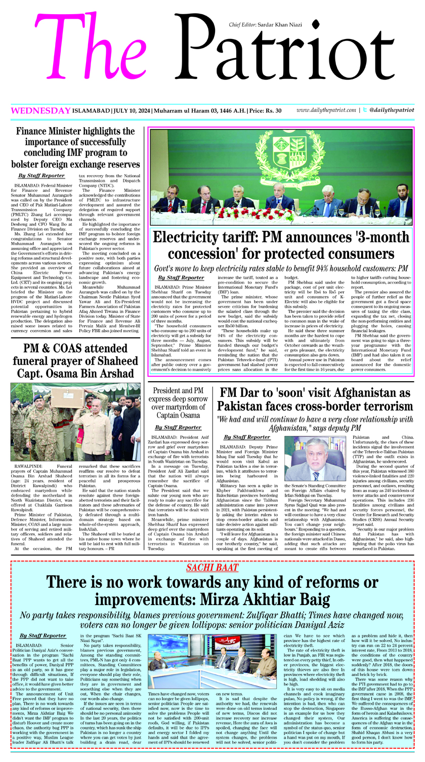 FP-Daily The Patriot 10-07-2024
