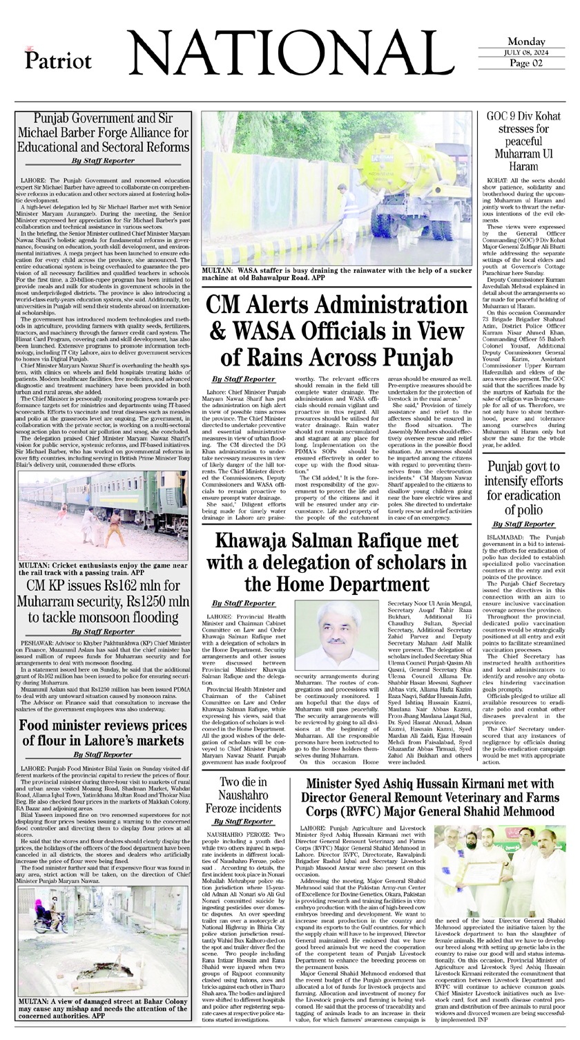 P2-Daily The Patriot 08-07-2024