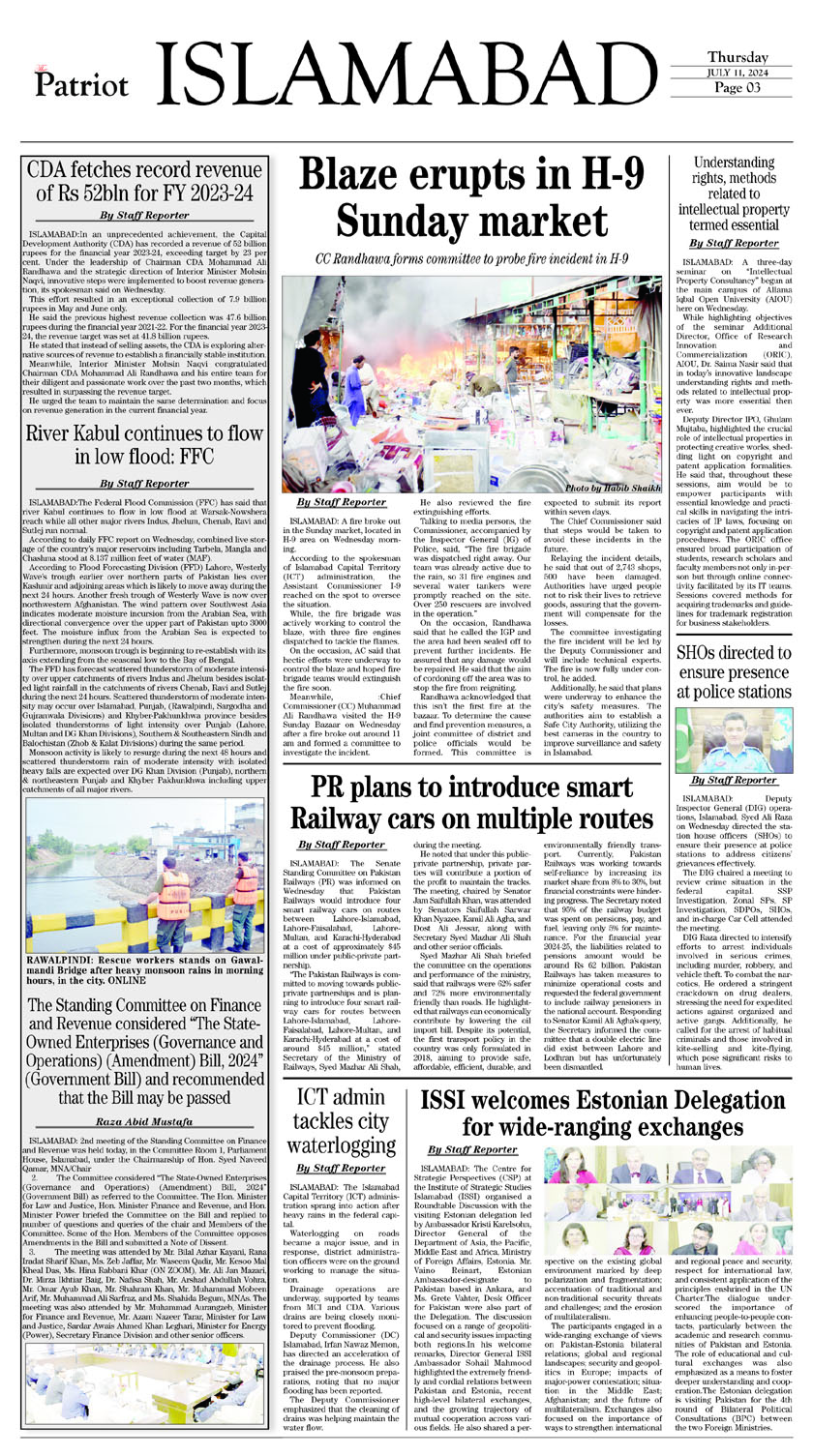P3-Daily The Patriot 11-07-2024