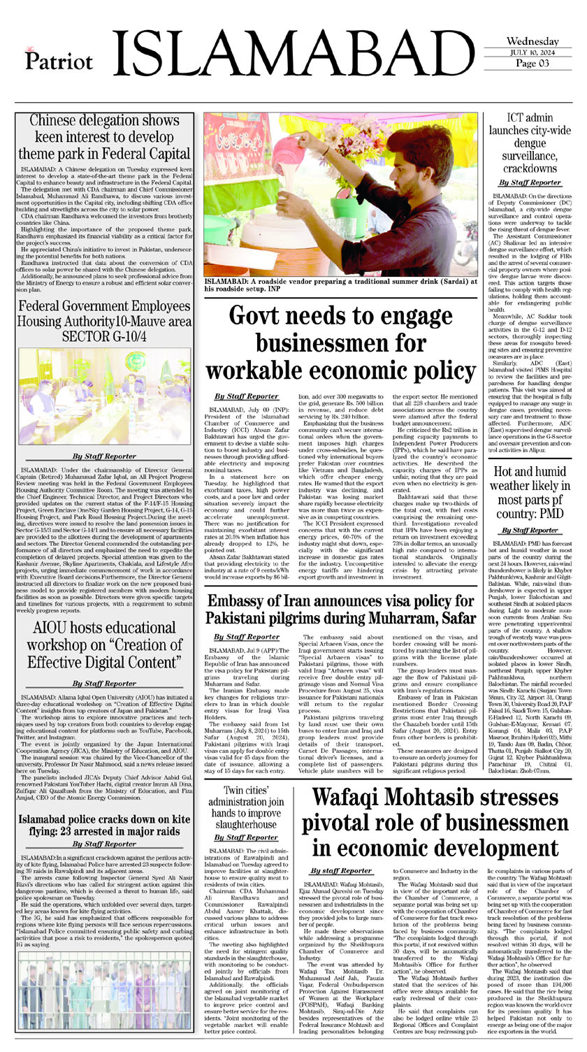 P3-Daily The Patriot 10-07-2024