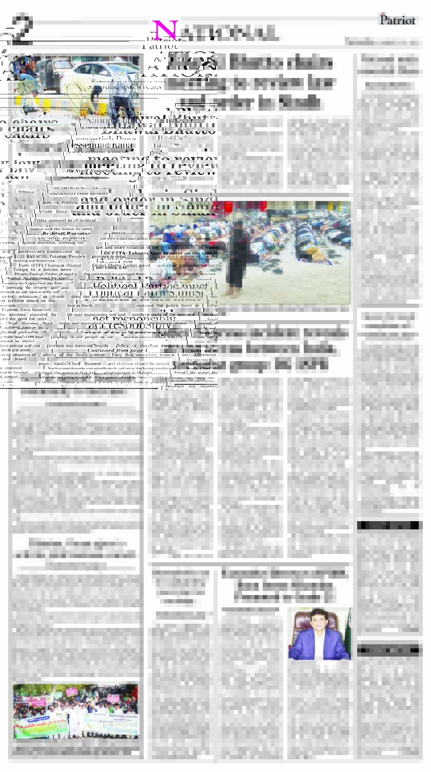P2-Daily The Patriot 15-03-2025