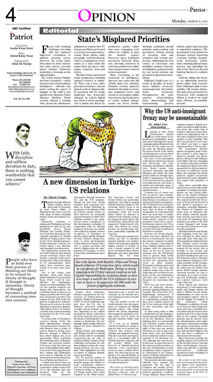 P4-Daily The Patriot 31-03-2025