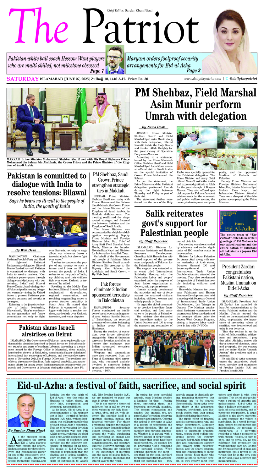P1-Daily The Patriot 07-06-2025