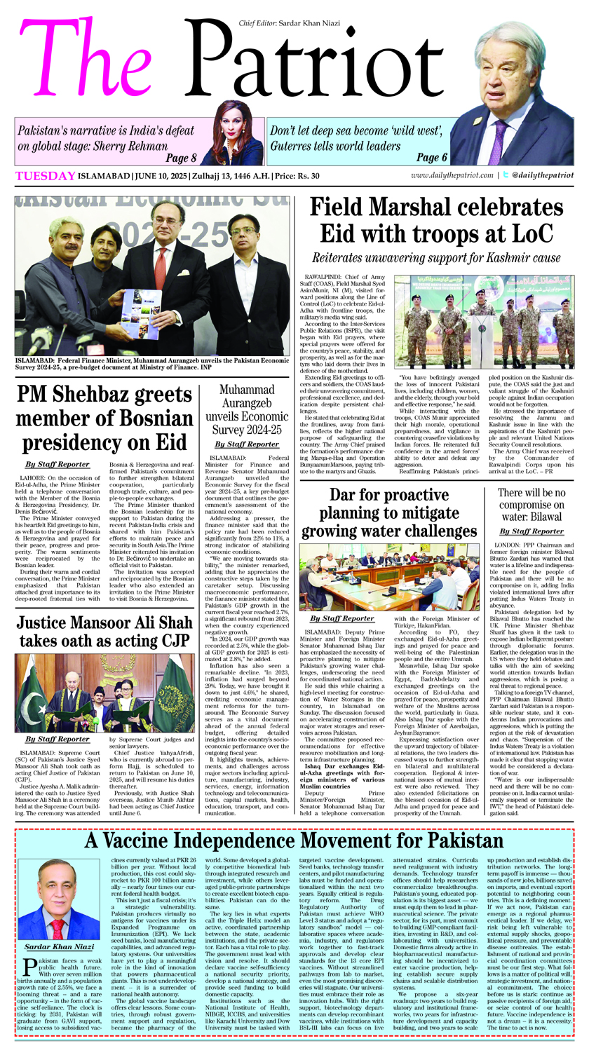 P1-Daily The Patriot 10-06-2025