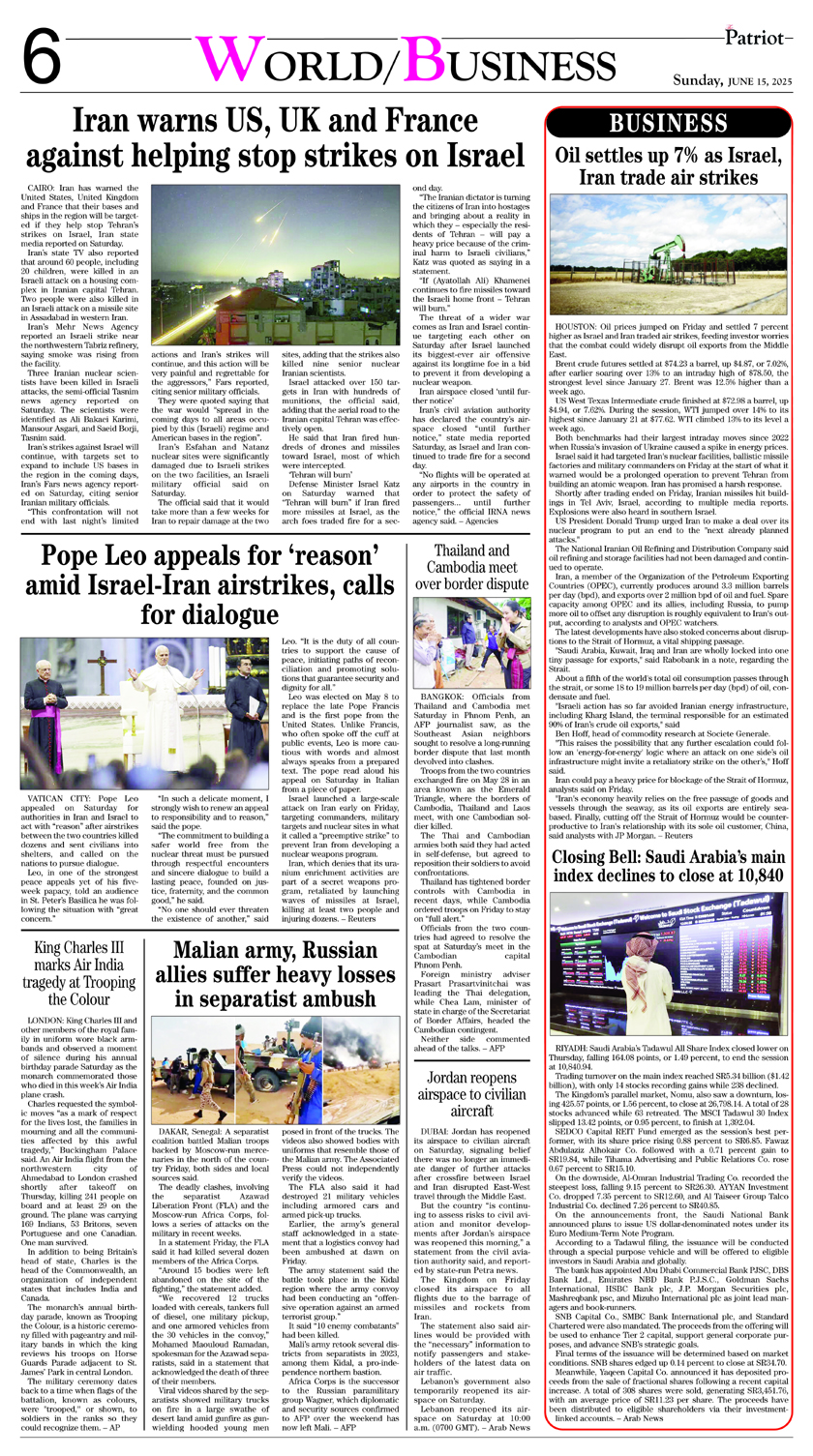 P6-Daily The Patriot 15-06-2025