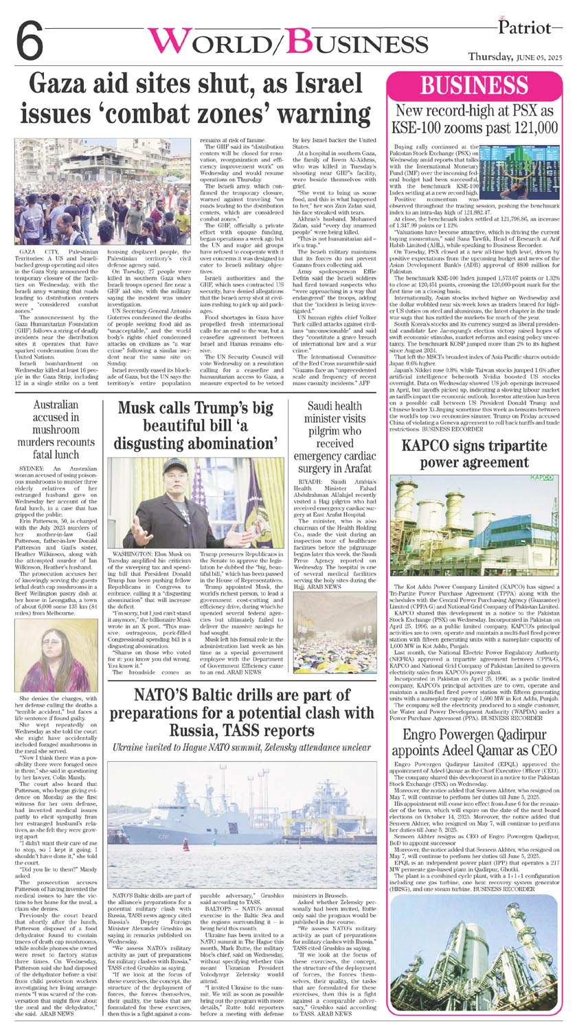 P6-Daily The Patriot 05-06-2025