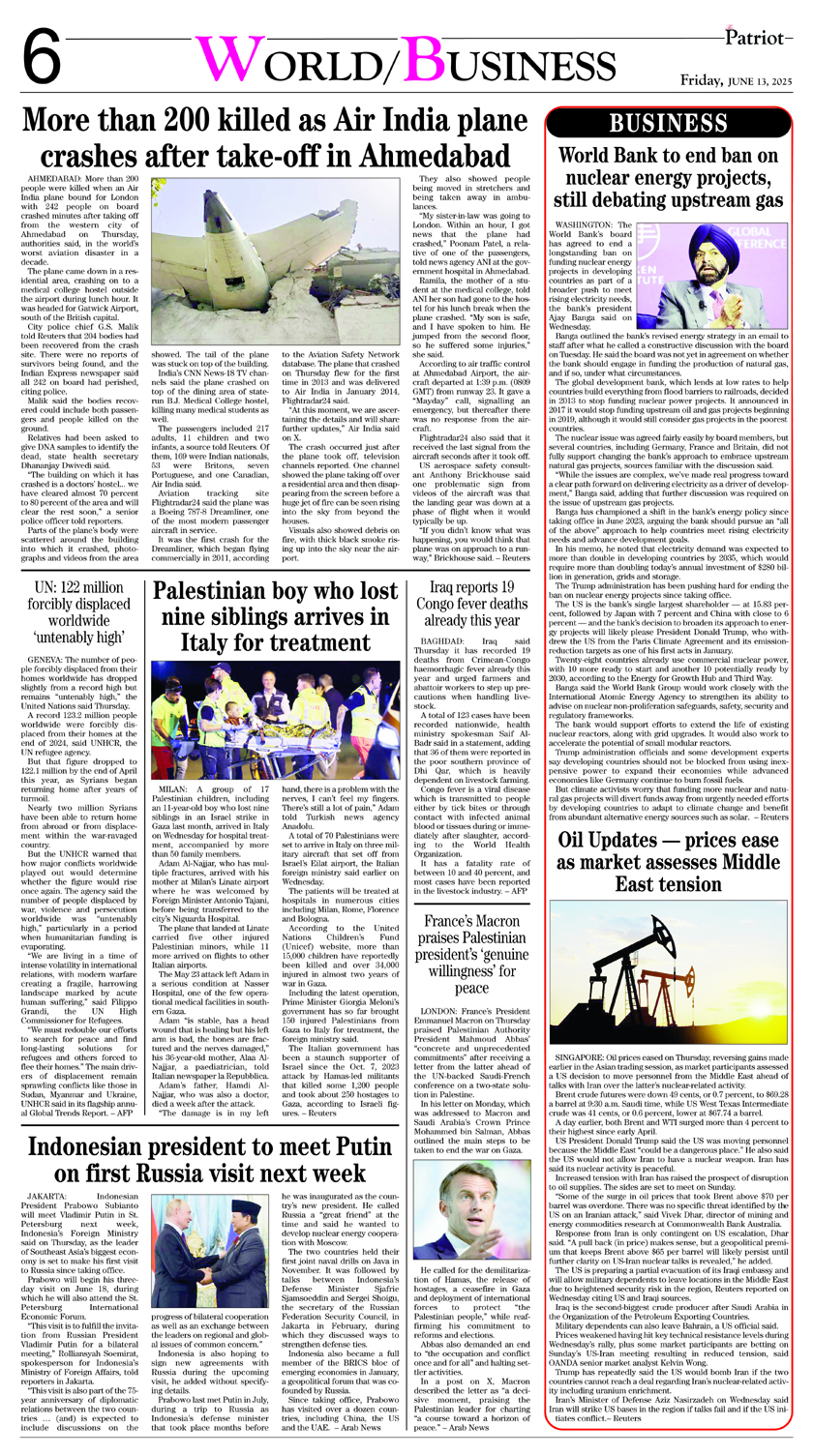 P6-Daily The Patriot 13-06-2025