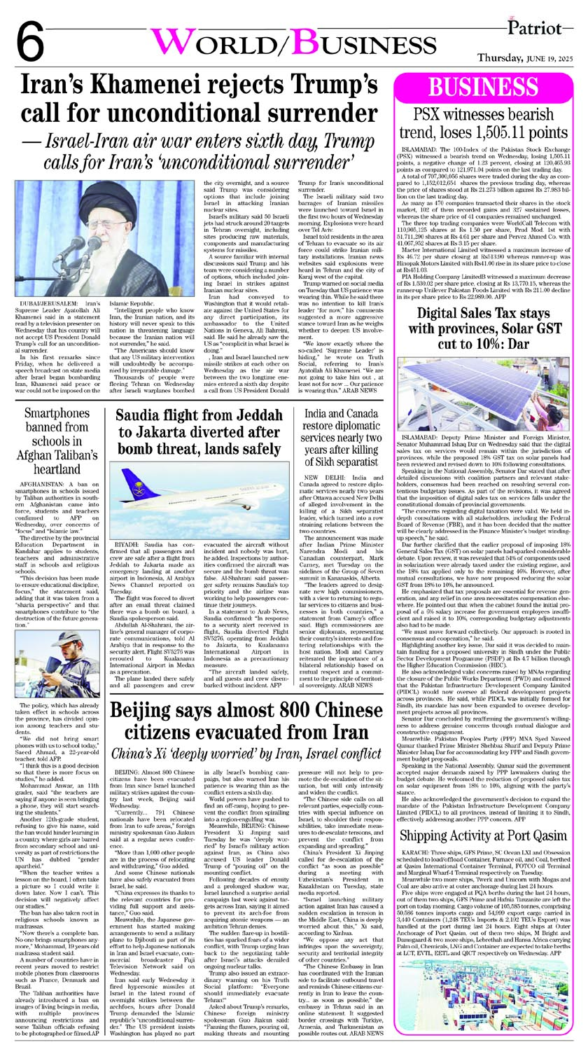P6-Daily The Patriot 19-06-2025