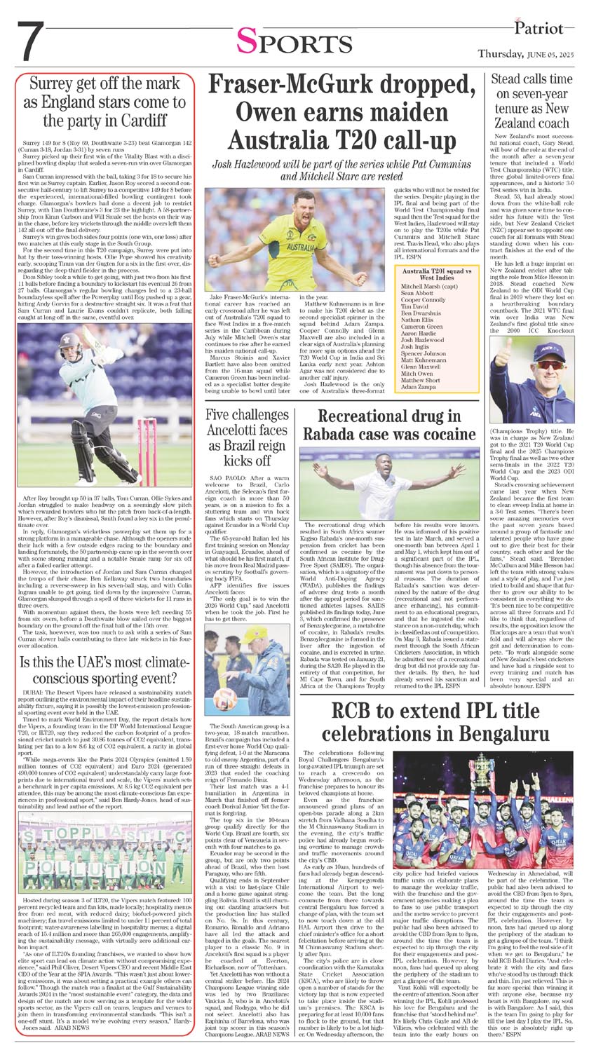 P7-Daily The Patriot 05-06-2025