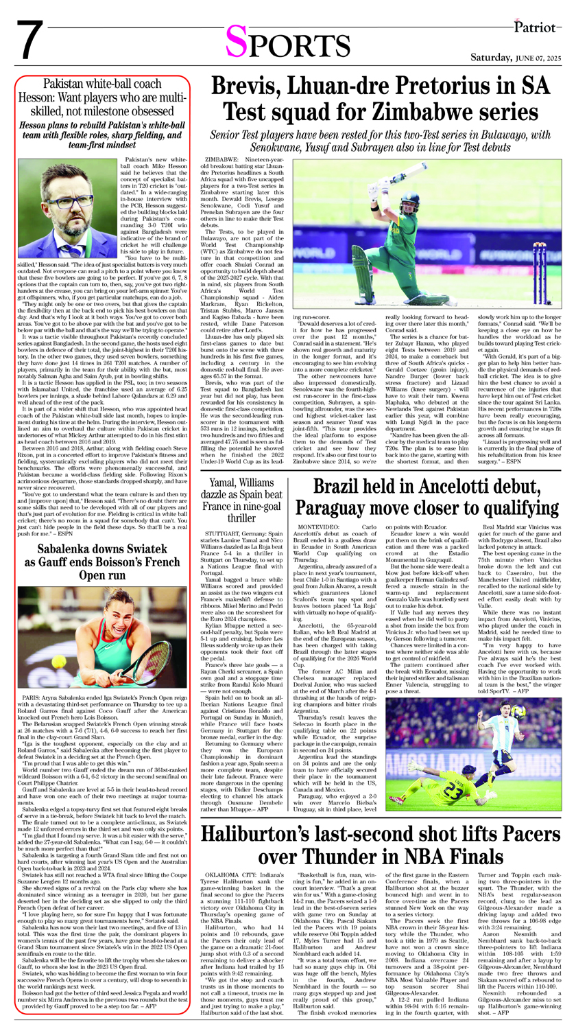 P7-Daily The Patriot 07-06-2025