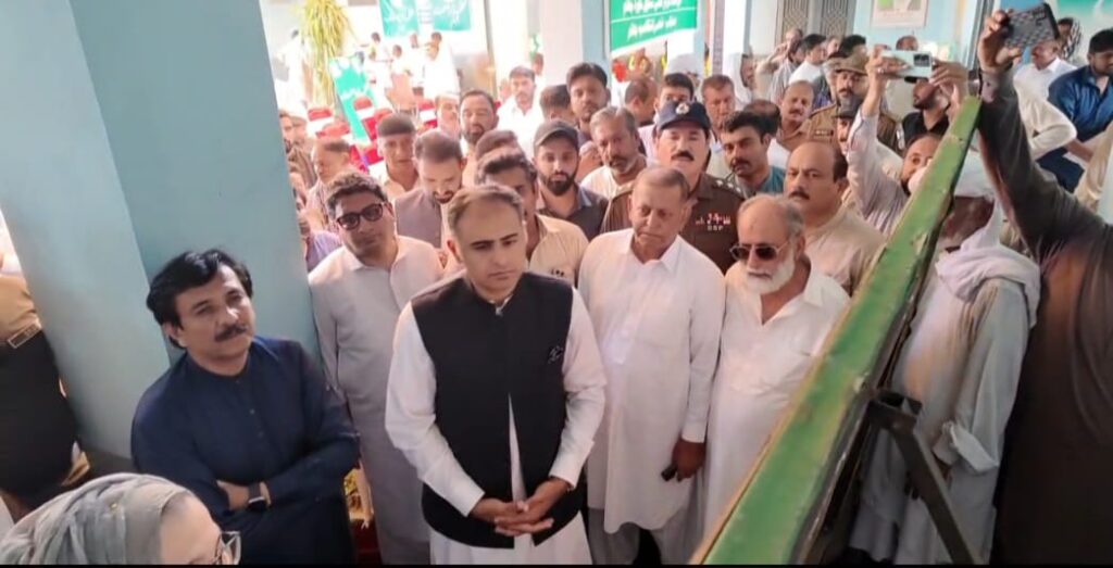 Minister of State for Finance and Railways Bilal Azhar Kiyani Visits Flood-Affected Areas of Jhelum, Assesses Damages and Relief Efforts