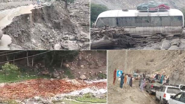 Floods in GB's Babusar claim three lives, 15 tourists still missing
