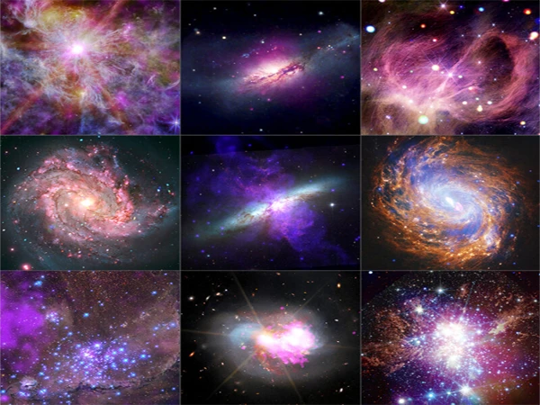 NASA releases new images of galaxies