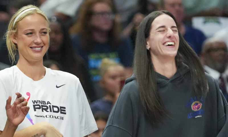 Caitlin Clark and Napheesa Collier chosen as captains of WNBA All-Star Game by fan vote