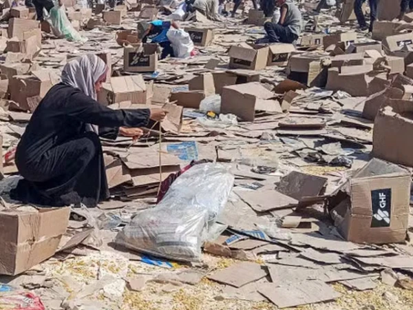 At least 36 killed by Israeli fire while seeking aid in Gaza, hospital says
