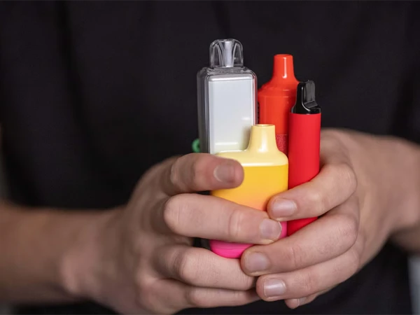 What dangerous condition is vaping use associated with among young people?