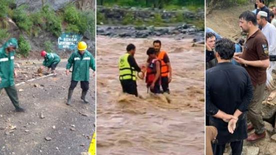 At least 56 killed as floods, landslides wreak havoc in KP, GB and AJK
