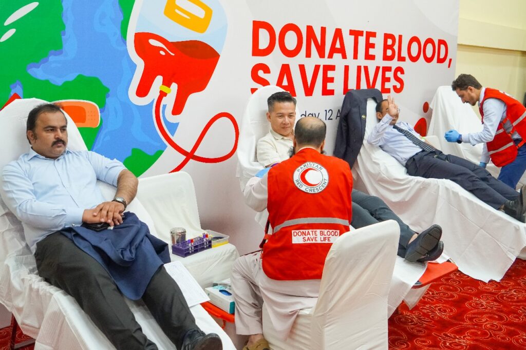 Blood Donation on Independence Day Celebration,Indonesian Embassy and PCRS Signed MoU on Humanitarian Cooperation
