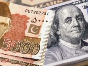 Continuous improvement in the value of the rupee against the dollar