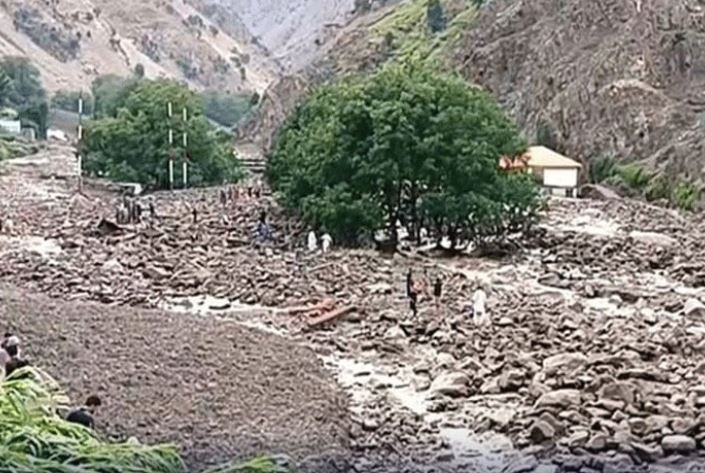 Rising river levels wash away section of Karakoram Highway in Gilgit-Baltistan
