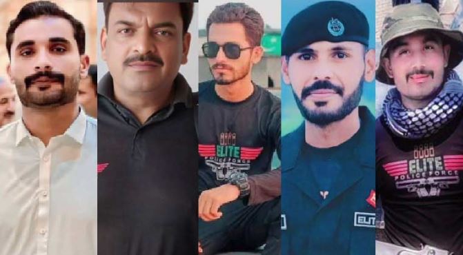 Five policemen martyred in bandit attack on checkpost in Rahim Yar Khan