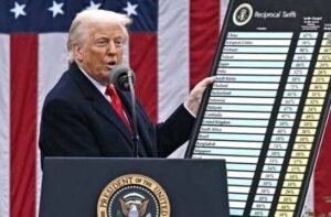 Trump hits dozens of countries with steep tariffs, including 19% for Pakistani goods