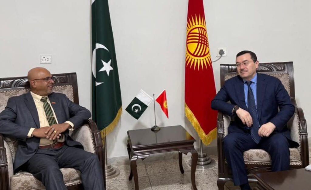 Sri Lankan High Commissioner Meets Kyrgyz Ambassador in Islamabad