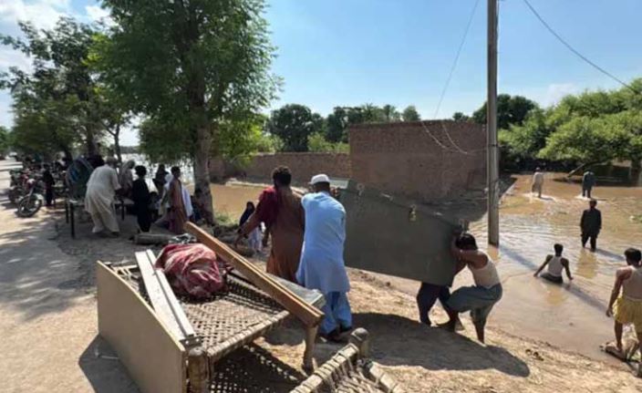 Several villages submerged as India releases more water into Sutlej River