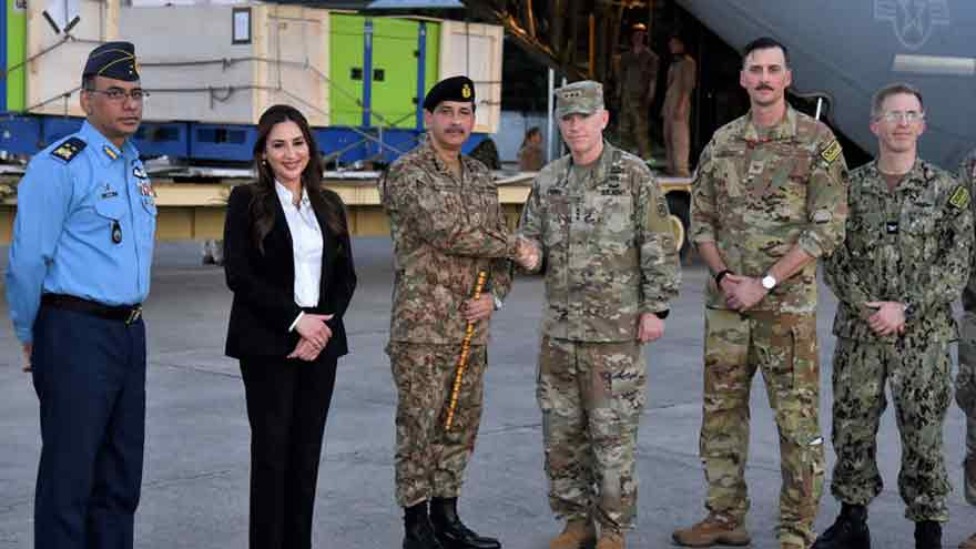 US delivers first consignment of flood aid to Pakistan