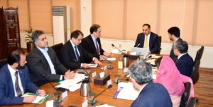 Minister of State for Railways & Finance Bilal Azhar Kayani had an Interaction with Business Community