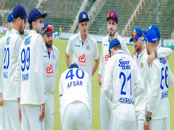 Afghan cricket team fined after Test match against Zimbabwe