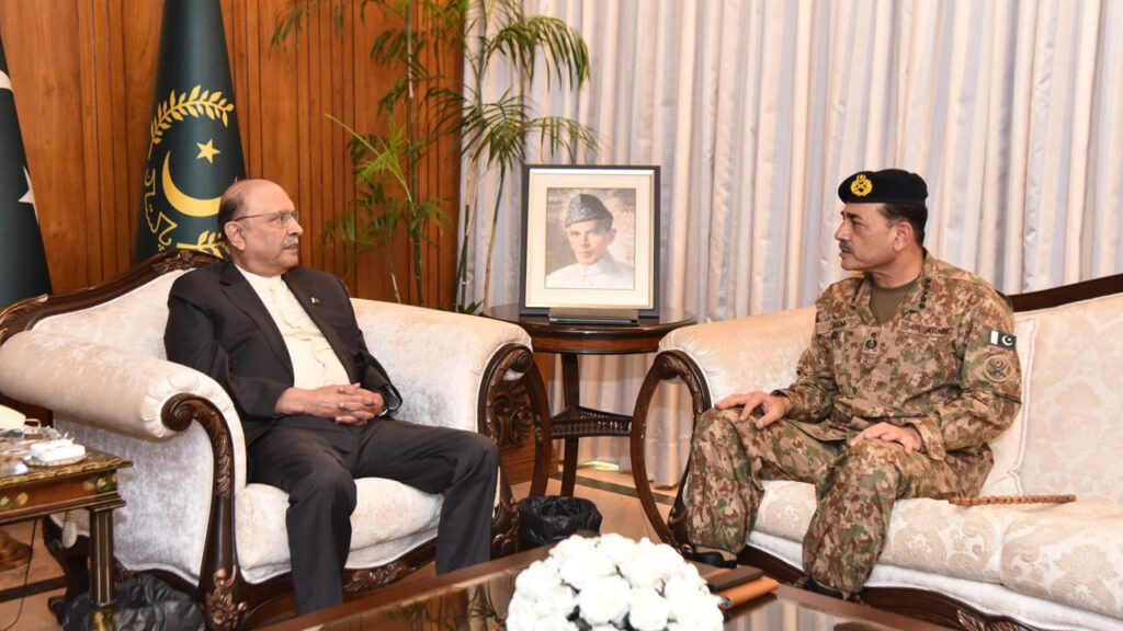 President and Field Marshal Discuss Internal and External Security Situation
