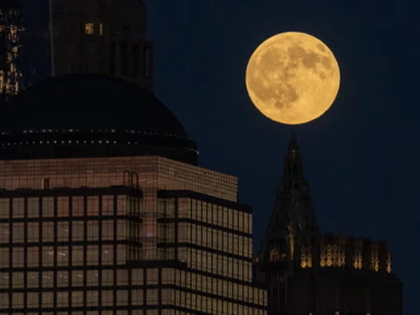 The first supermoon of this year will be seen today