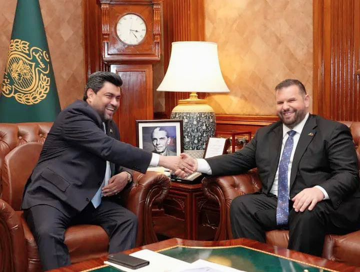 Ambassador of Romania Dr. Dan Stoenescu Meets Governor of Sindh Kamran Khan Tessori to Strengthen Romanian–Pakistani Bilateral Relations