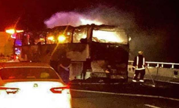 At least 42 Indian Umrah pilgrims die in collision between bus and tanker