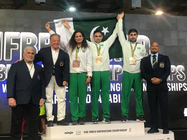 Pakistan wins 3 medals in World Fitness Challenge and Bodybuilding Championship