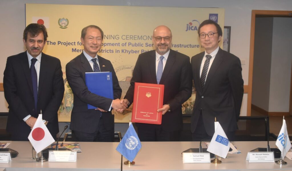 Japan and UNDP Partner to Strengthen Local Governance and Public Service Delivery in the Merged Districts