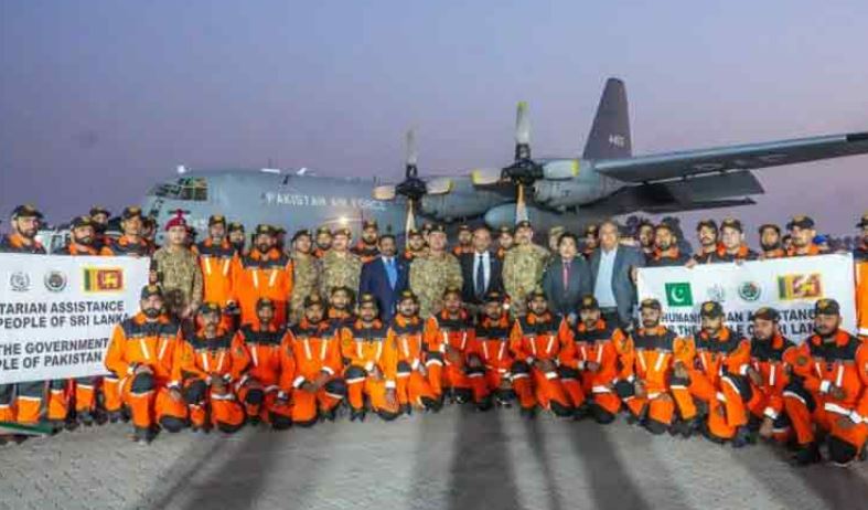 NDMA dispatches Pak Army’s elite rescue team to Sri Lanka amid cyclone devastation