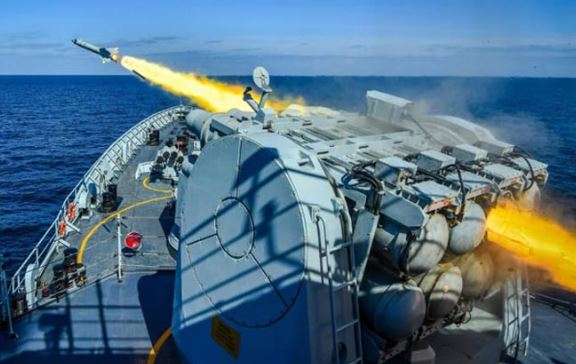 Pakistan Navy conducts successful Live Weapon Firing of surface to air missile
