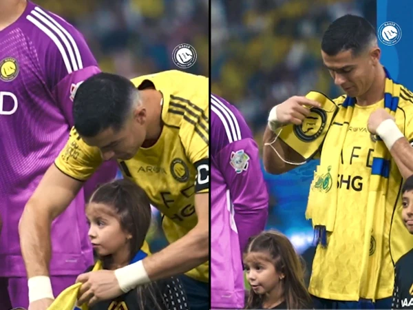 Ronaldo’s heartwarming video goes viral