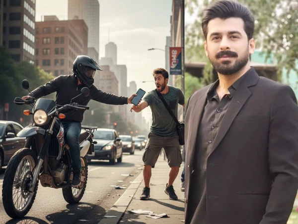 Robber snatches mobile phone, shoots at resistance, escapes, Humayun Ashraf