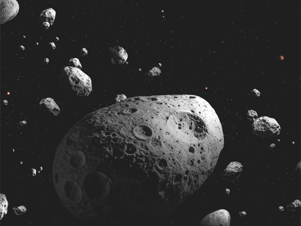 An asteroid the size of eight football fields has been discovered floating in space.