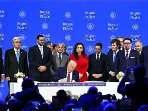 Trump plans to announce Gaza funding plan, troops at first Board of Peace meeting, US officials say