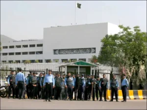 PTI protest; Parliament House doors closed, MLAs prevented from leaving