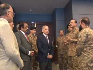 Prime Minister visits GHQ, military officials briefed on situation in Afghanistan