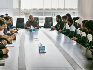 National hockey team meets PCB chairman, announces jobs for unemployed players