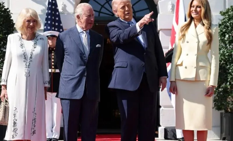 Britain's King Charles meets Trump in bid to salvage ties