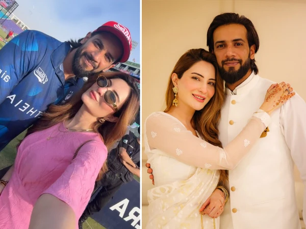 Users criticize Imad Wasim's second wife's romantic style