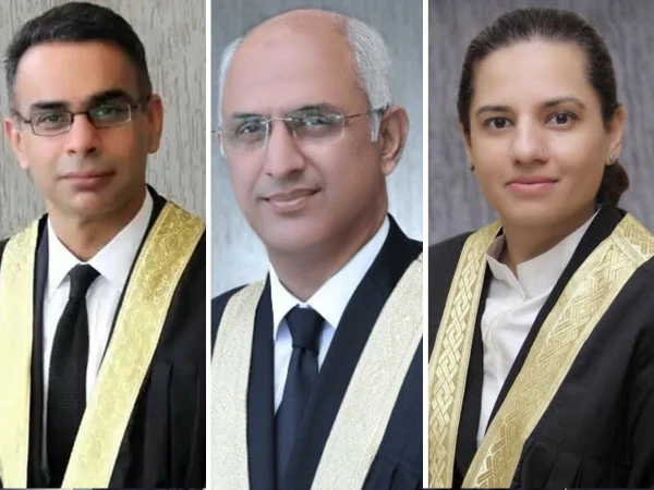 Justice Mohsin Akhtar Kayani, Justice Babar Sattar and Justice Saman have been transferred.