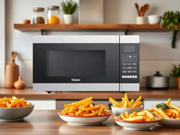 Why do experts think it is more beneficial to make french fries in the microwave?